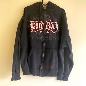 Hard Rock Cafe Washington DC zip up hoodie SZ xl